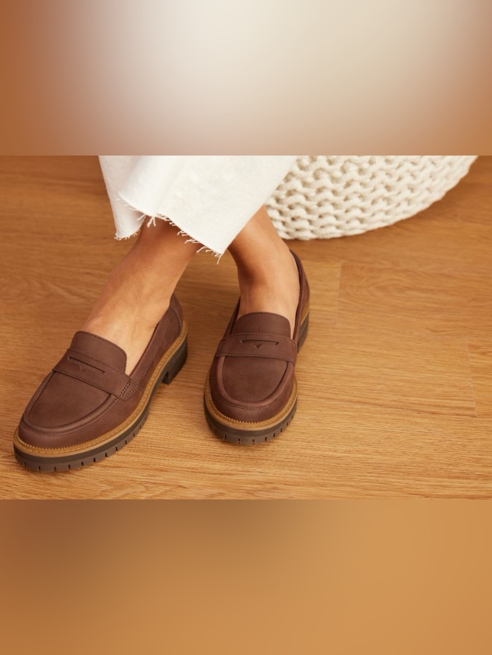 TOMS Leather Loafers